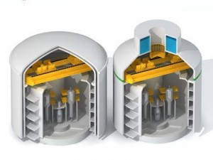 nuclear reactor building Model 3D