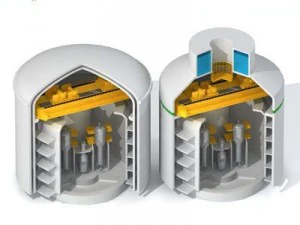 nuclear reactor building 3D Model