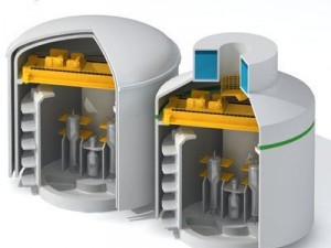 nuclear reactor building Model 3D