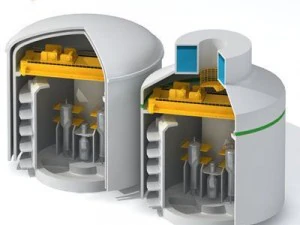 nuclear reactor building 3D Model