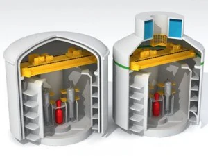 nuclear reactor building 3D Model