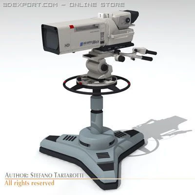 sony hdc 1000 3D Model .c4d .max .obj .3ds .fbx .stl .blend 