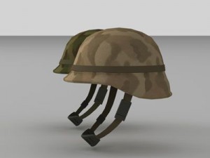 army helmet Model 3D