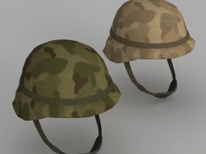 army helmet Model 3D