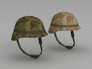 army helmet Model 3D