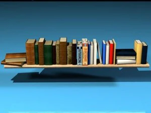 books shelf 3D Model