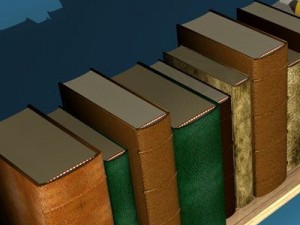 books shelf 3D Model