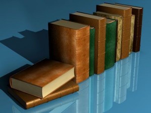 old books Modèle 3D