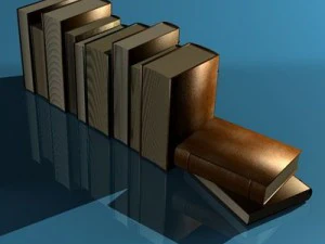 old books 3D Model