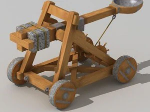 катапульта 3D Модель