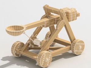 catapult Modello 3D