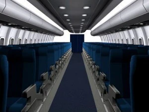 interior plane 3 3D Model