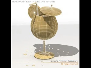 cocktail 3D Model