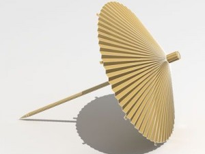 cocktail umbrella 3D-Modell