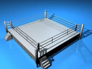 ring de boxe Modèle 3D