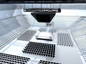 boxing arena Modelo 3D