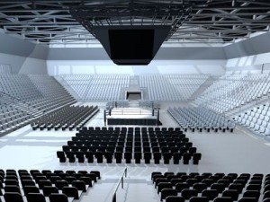 boxing arena Modelo 3D
