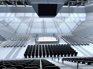 boxing arena Modelo 3D