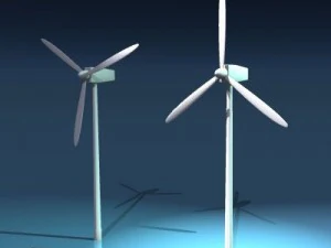 wind turbine 3D Model