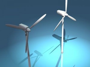 wind turbine 3D 모델