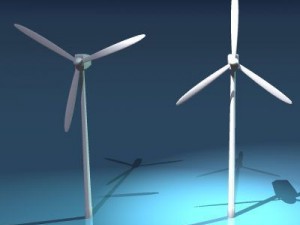 wind turbine 3D 모델
