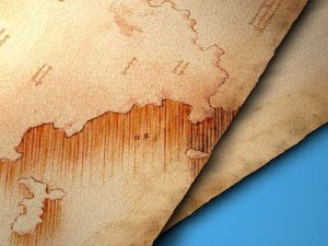 treasure map 3D Model