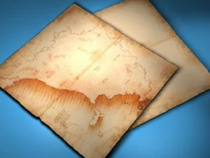 treasure map 3D Model