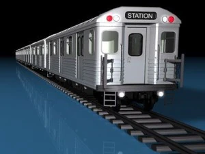 subway train 3D Model