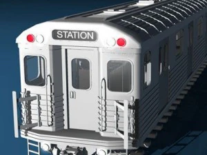 subway train 3D Model