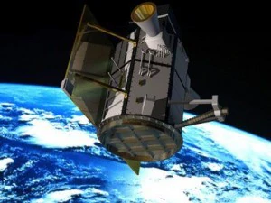 satellite per la ricerca scientifica Modello 3D