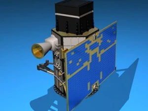 satellite per la ricerca scientifica Modello 3D