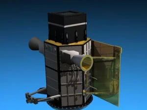 satellite per la ricerca scientifica Modello 3D