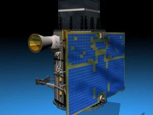 satellite per la ricerca scientifica Modello 3D