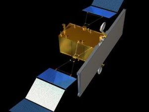 sat&eacute;lite radar Modelo 3D