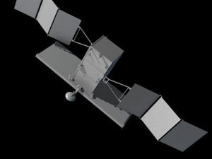 radar satellite 3D Model