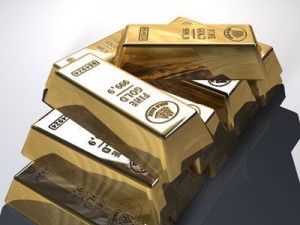 gold bars 3D Модель