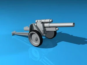 cannon 3D Model
