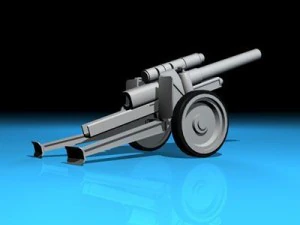cannon 3D Model