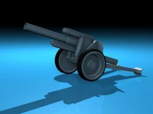 cannon 3D Model
