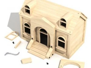 toy house 3D Model