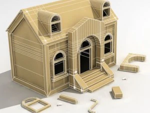 toy house 3D Model