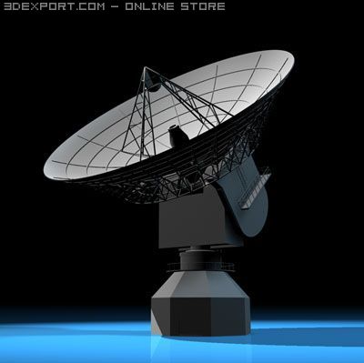 Antenna Satellite 3d Model In Other 3dexport