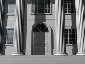 public building 3D Model
