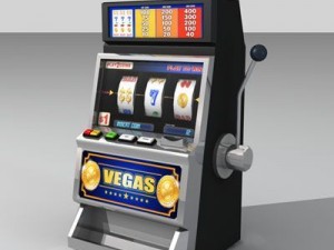 slot machine Modelo 3D