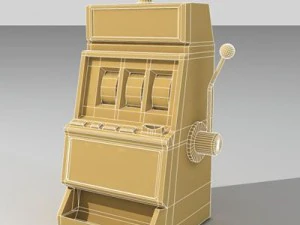 slot machine 3D Model