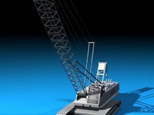 crane 3D मॉडल