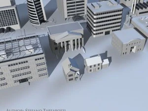 city pack 1 3D Model