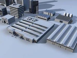 city pack 1 3D Model