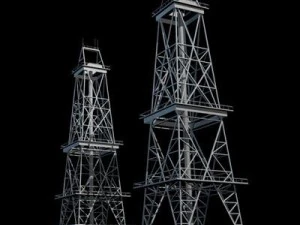 drilling tower 3D Model