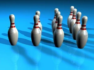 bowling set 3D Model